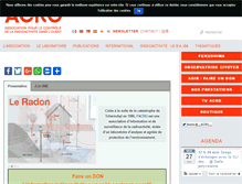 Tablet Screenshot of acro.eu.org
