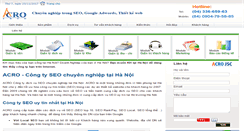 Desktop Screenshot of acro.vn