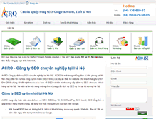 Tablet Screenshot of acro.vn