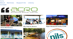 Desktop Screenshot of acro.com.au